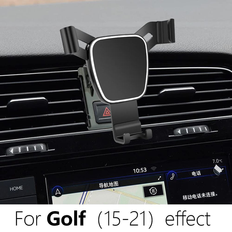  [AUSTRALIA] - musttrue LUNQIN Car Phone Holder for Golf R GTI 2015-2021 Auto Accessories Navigation Bracket Interior Decoration Mobile Cell Phone Mount