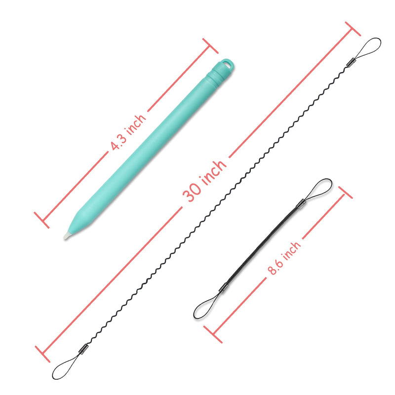  [AUSTRALIA] - Replacement Colorful Stylus Drawing Pen and Lanyard for LCD Writing Tablet, Colorful Drawing Tablet,Kids Drawing Pads,Doodle Board(3 Pack Stylus Pens(Random Colorful) and 1 Lanyard)