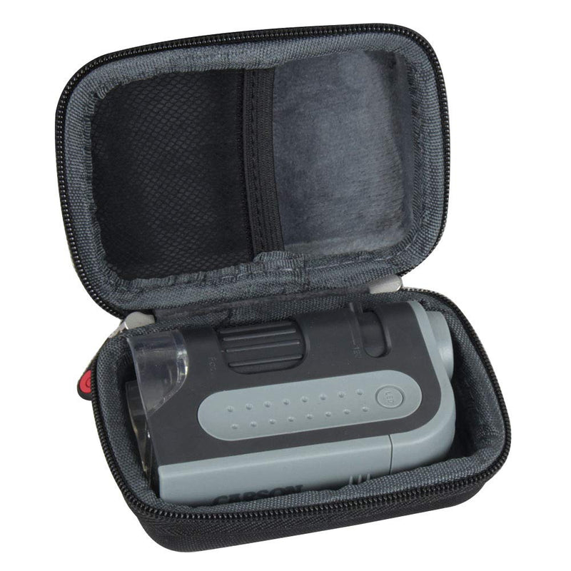  [AUSTRALIA] - Hermitshell Hard Travel Case for Carson MicroBrite Plus 60x-120x Power LED Lighted Pocket Microscope (Microscope is not Included)