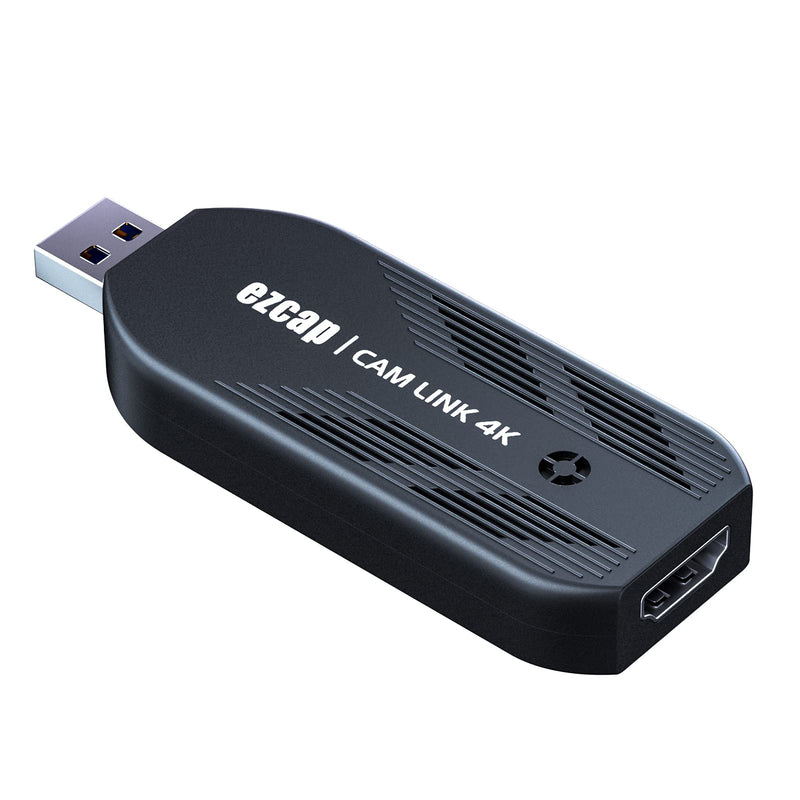  [AUSTRALIA] - Cam Link 4K Video Capture Card, 4K30/1080p120 for Streaming and Record via DSLR, Camcorder, Actioncam, Low-Latency for Video Conferencing, Live Streaming, Gaming, on OBS, Zoom, Windows, Mac