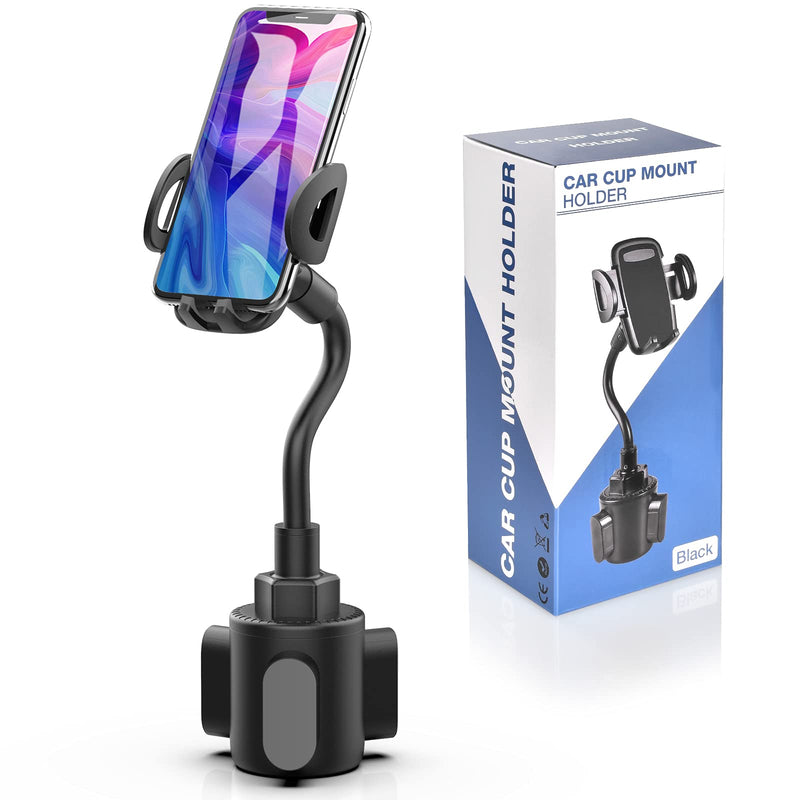  [AUSTRALIA] - bokilino Cup Car Phone Holder for Car, Car Cup Holder Phone Mount, Universal Adjustable Gooseneck Cup Holder Cradle Car Mount for Cell Phone iPhone,Samsung,Huawei,LG, Sony, Nokia