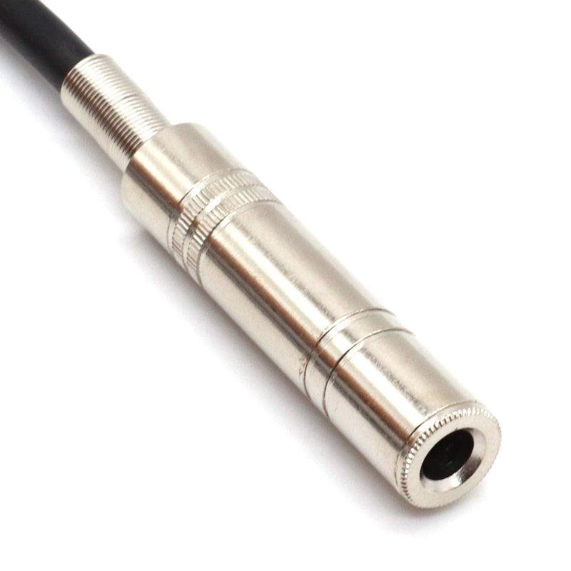  [AUSTRALIA] - SiYear 6.35 mm 1/4" Female to XLR Male Adapter Cable,Quarter inch TS/TRS to XLR 3 Pin Interconnect Cable (5Feet-1.5M) 6.35F-XLRM-1.5M