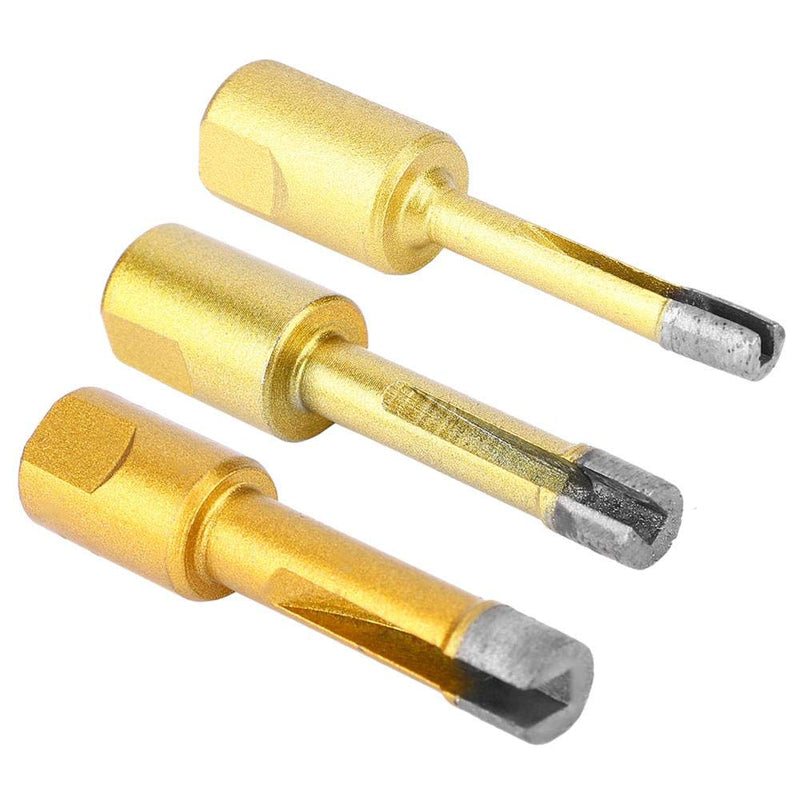 5PCS Angle Grinder Hole Saw Diamond Drill Bit Hole Opener Marble Glass Ceramic Cutting Tool, M10(10mm) 10mm - LeoForward Australia