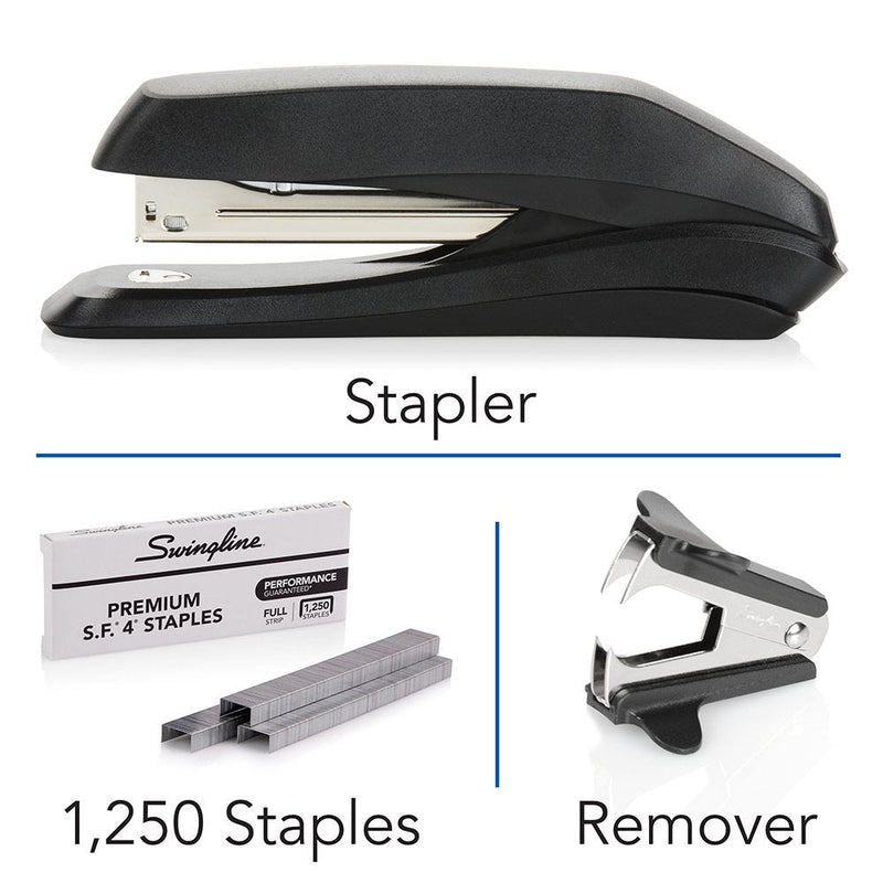  [AUSTRALIA] - Swingline Stapler Value Pack, Heavy Duty Stapler for Office Desktop or Home Office Supplies, 15 Sheet Capacity, Includes Staples & Stapler Remover (754551)