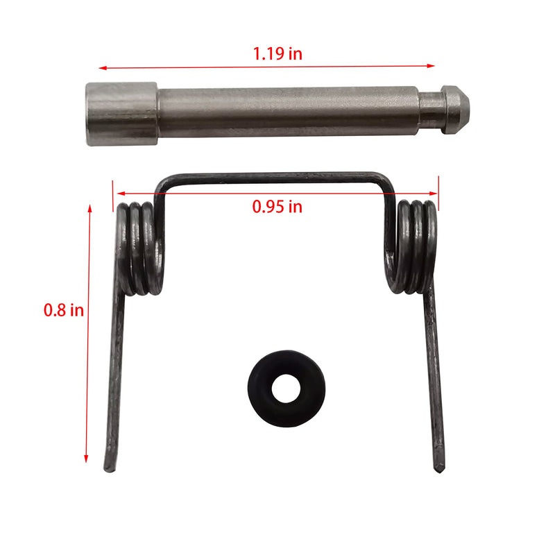  [AUSTRALIA] - 1PACK 877-761 Feeder Spring 877-825 Feeder Shaft 877-826 Shaft Ring Washer Set Compatible with Coil Roofing Nailer NV45AB NV45AB2 NV45AB2(S) NV45AE NV45AA NV45AB2M NV45AES NV50A1 NV50AP2 NV50A1M 1Pack Feeder Spring 877-761