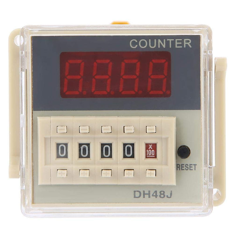 Digital Counter Relay, 220VAC 1-999900 LED Display Digital Counter Relay 11-Pin Digital Counter Relay - LeoForward Australia