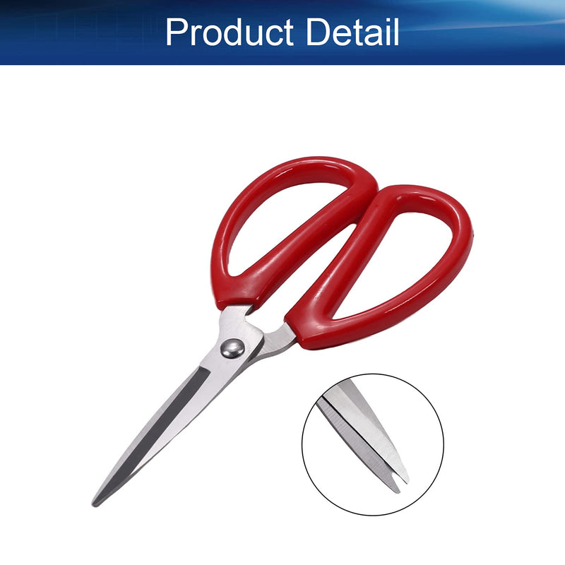  [AUSTRALIA] - Auniwaig Scissors 5.90 inch 3Cr13 Stainless Steel Non-Stick Ultra Sharp Scissors Comfort Grip Sharp for Office Home School Sewing Fabric Craft Supplies Professional Stainless Steel Blades Shears 1PCS