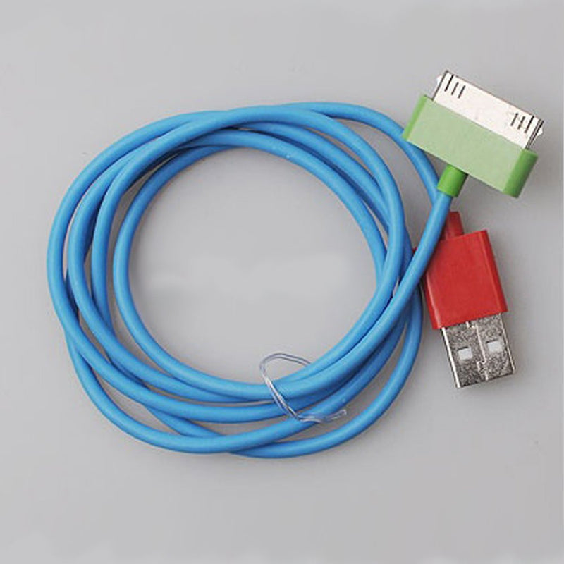  [AUSTRALIA] - AppleZone Cafe PEA-IPCABLE-BE iPhone Cable - Blue/Green/Red Standard Packaging