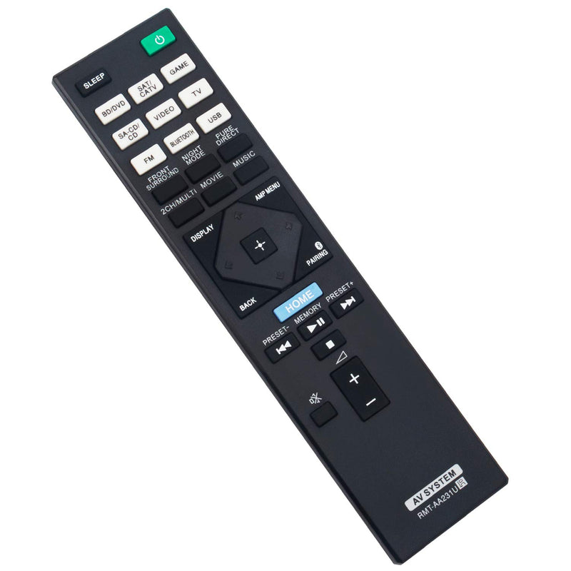 RMT-AA231U Replacement Remote Control Applicable for Sony 7.2ch Home Theater AV Receiver STR-DH770 STRDH770 - LeoForward Australia