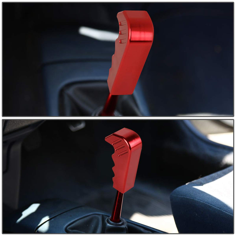  [AUSTRALIA] - DNA Motoring SK-ZTL-9049-RD Aluminum Pistol Grip Gear Shift Knob