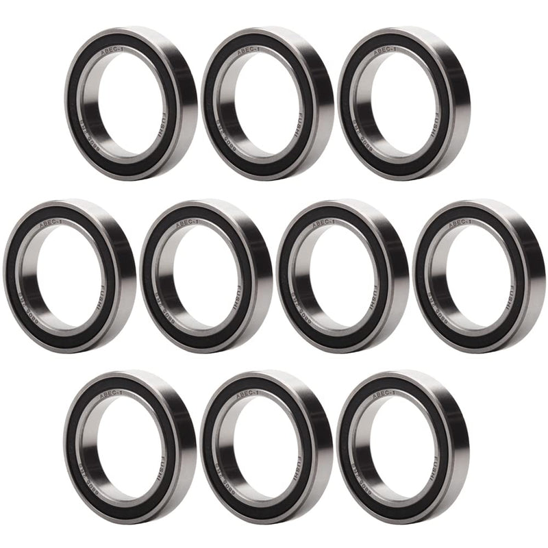  [AUSTRALIA] - 10PCS 6805-2RS Double Rubber Seal Bearings 25x37x7mm,for Limited Space Applications and Light Loads 61805RS Deep Groove Ball Bearings