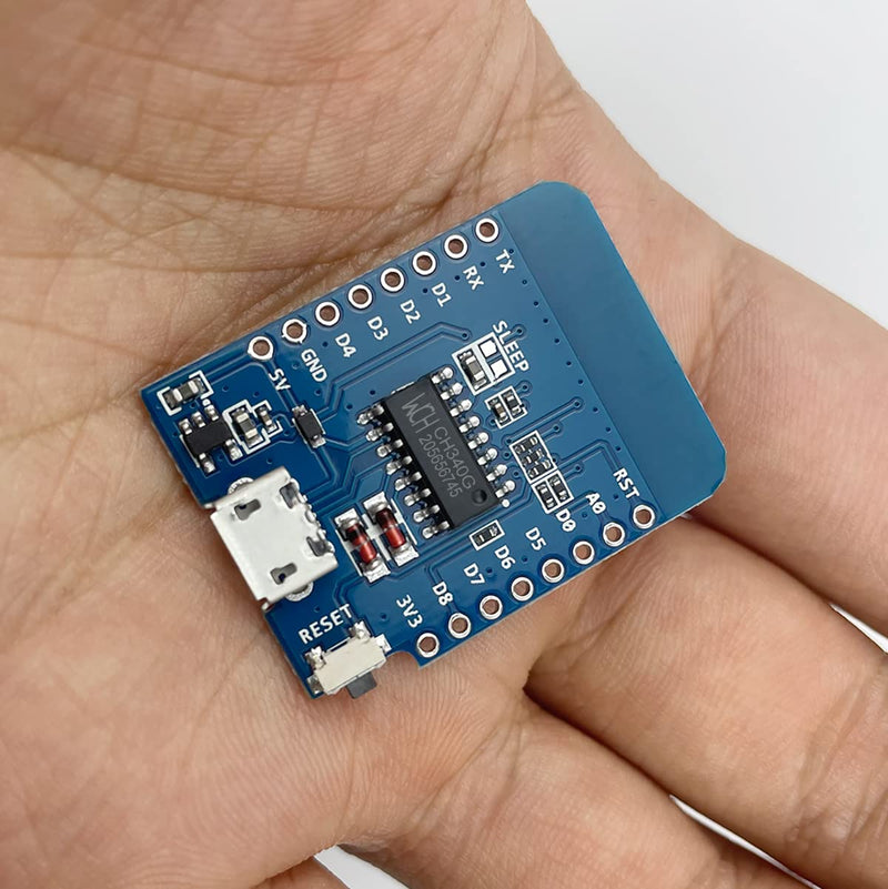  [AUSTRALIA] - Hosyond 5Pcs D1 Mini NodeMcu Lua ESP8266 ESP-12F Wireless Module Internet of Things Development Board Compatible with Arduino/WeMos