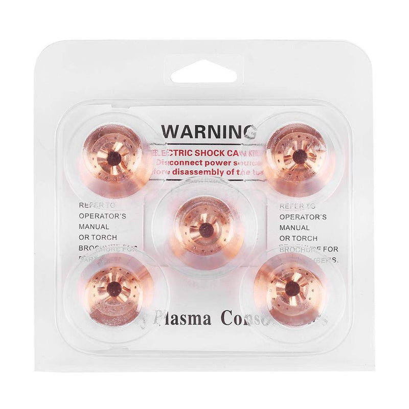  [AUSTRALIA] - 5pcs Plasma Consumables 220818 Machine Plasma Shield Cap Fit MAX65/85/105 Plasma Cutter Torch