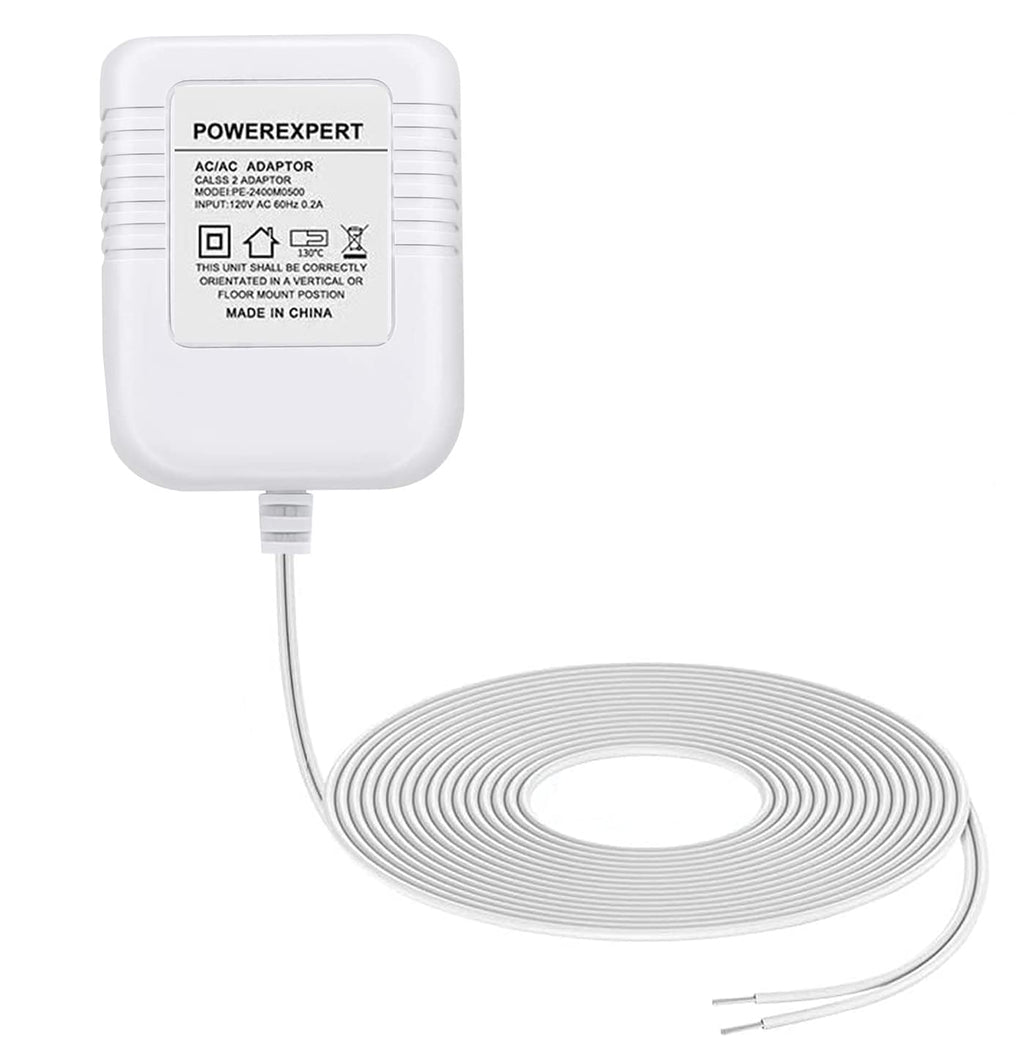  [AUSTRALIA] - LIANSUM 24V 500mA C Wire Adapter for Thermostat and Doorbell Transformer, Compatible with Nest, Ecobee, Sensi, Honeywell, Sensi Smart WiFi Thermostat, Nest Hello Doorbell, Ring Doorbell Supply Cord