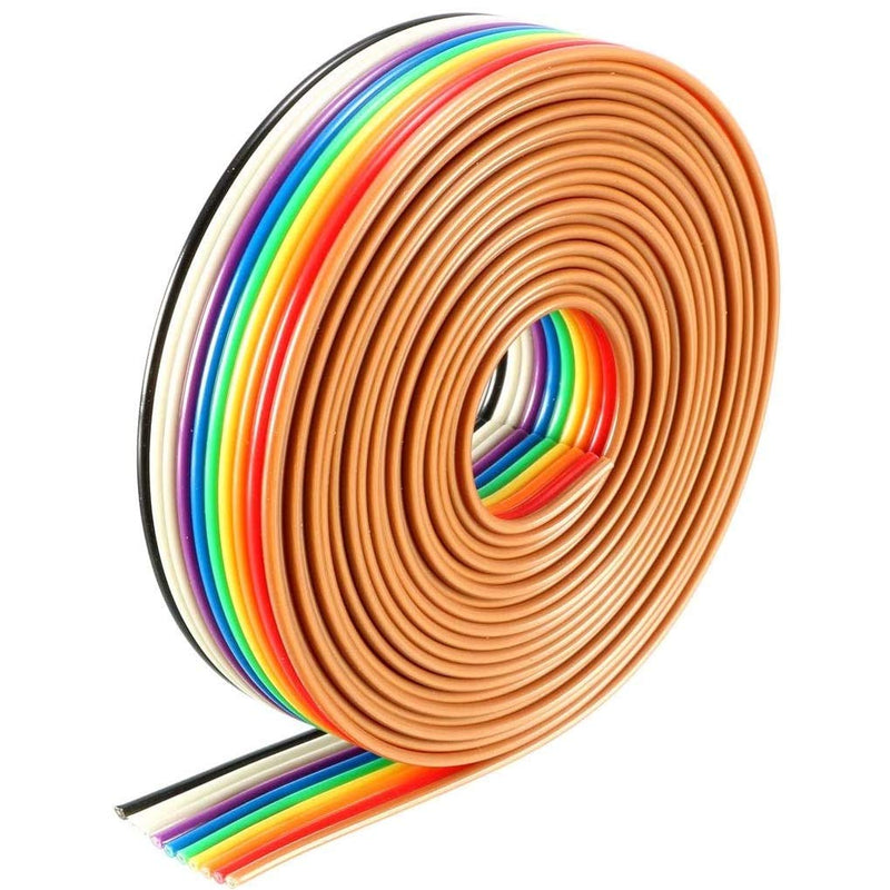  [AUSTRALIA] - beihuazi® Ribbon cable IDC wire 10 pin 6M for Raspberry Pi breadboards or your Arduino (2.54 mm pin header connector)