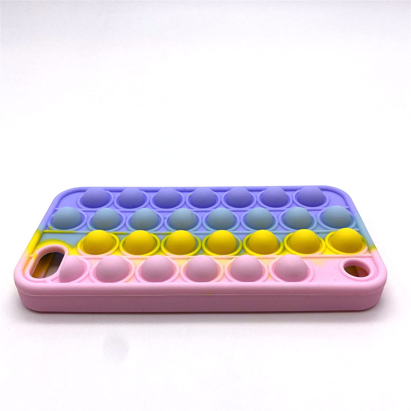  [AUSTRALIA] - for iPod Touch 7 Case Cute iPod Touch 6 Case Touch 5 Case Push Pop Bubble Silicone Pop Phone Case Girls Women Sensory Fidget Anxiety Reliver Stress Toys Cover for iPod Touch 7th 6th 5th Generation