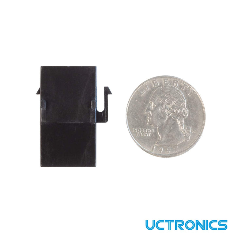  [AUSTRALIA] - UCTRONICS RJ45 Keystone Jack for 1U Rackmount, Cat6 Coupler Female to Female Adapter, 4 Pack