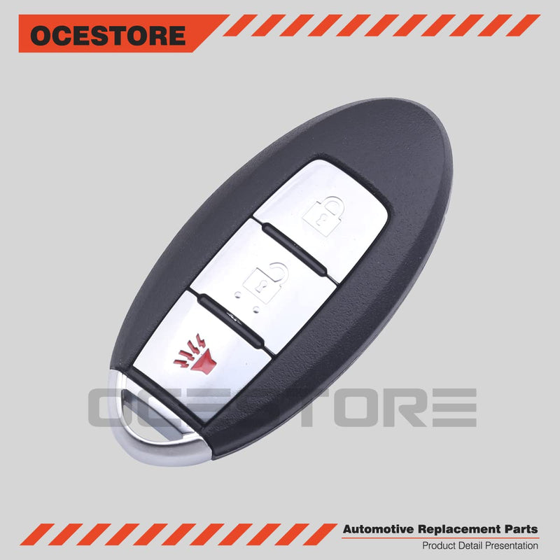  [AUSTRALIA] - OCESTORE 3 Button Car Key Fob Keyless Entry Remote Replacement for 2014-2016 Rogue Replace KR5S180144106 285E3-4CB1A