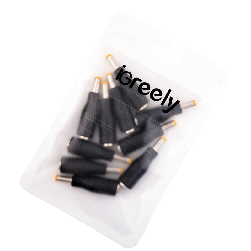  [AUSTRALIA] - iGreely DC 8mm Female to DC 5.5mm x 2.5mm Male Connectors Adapter for Portable Backup Power Station Rechargeable Battery Pack Solar Generators 10Pack 5mm/M - 8mm/F