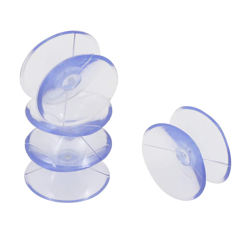 Jiozermi 20 PCS Double Sided Suction Cups Without Hooks Sucker Pads for Glass Plastic 20mm/0.8 Inch - LeoForward Australia