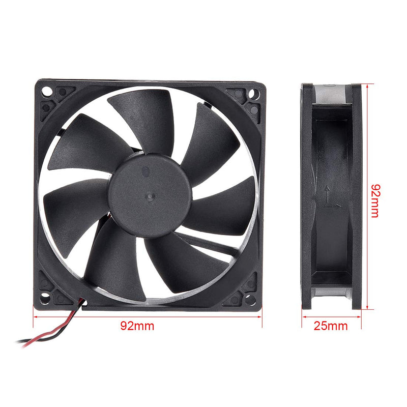  [AUSTRALIA] - uxcell SNOWFAN Authorized 92mm x 92mm x 25mm 12V Brushless DC Cooling Fan #0408