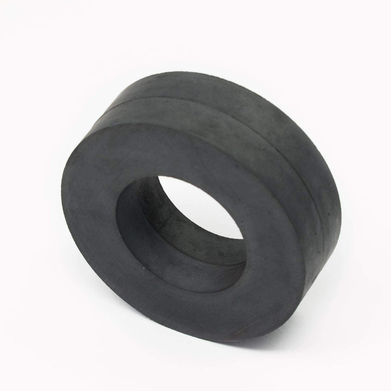  [AUSTRALIA] - AOMAG® Ferrite Magnet Ring OD60 x ID32 x 10mm 2.4" Large Grade C8 Ceramic Magnets (Pack of 2)