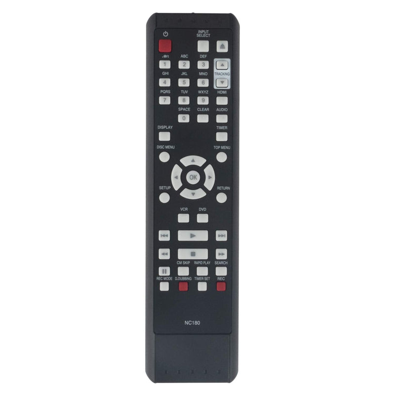  [AUSTRALIA] - NC180 Remote Control Replacement - WINFLIKE NC180UH DVDR VCR Combo Remote Control Replaced fit for Funai DVD Recorder ZV427FX4A ZV427FX4 ZV427FX4 A Remote Controller