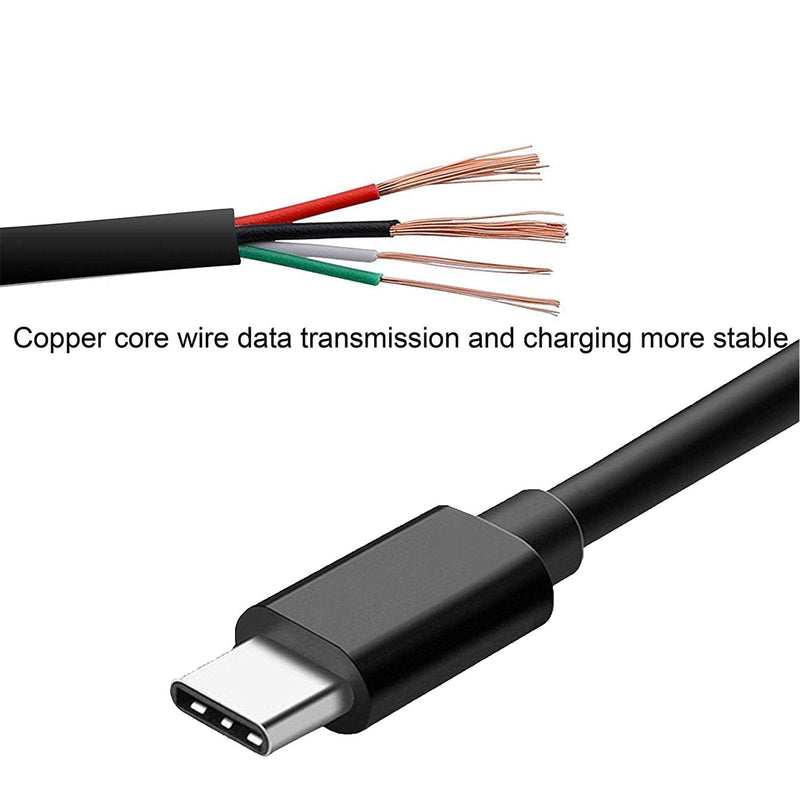  [AUSTRALIA] - Suptig Charging Cable Type-C Charging Cable 2 Pack Compatible for Gopro Hero 11 Hero 10 Hero 9 Hero 8 Hero 7 Black Gopro Max Hero 7 Silver Hero 7 White Hero 6 Gopro Hero 5 Hero5 Session Hero 2018