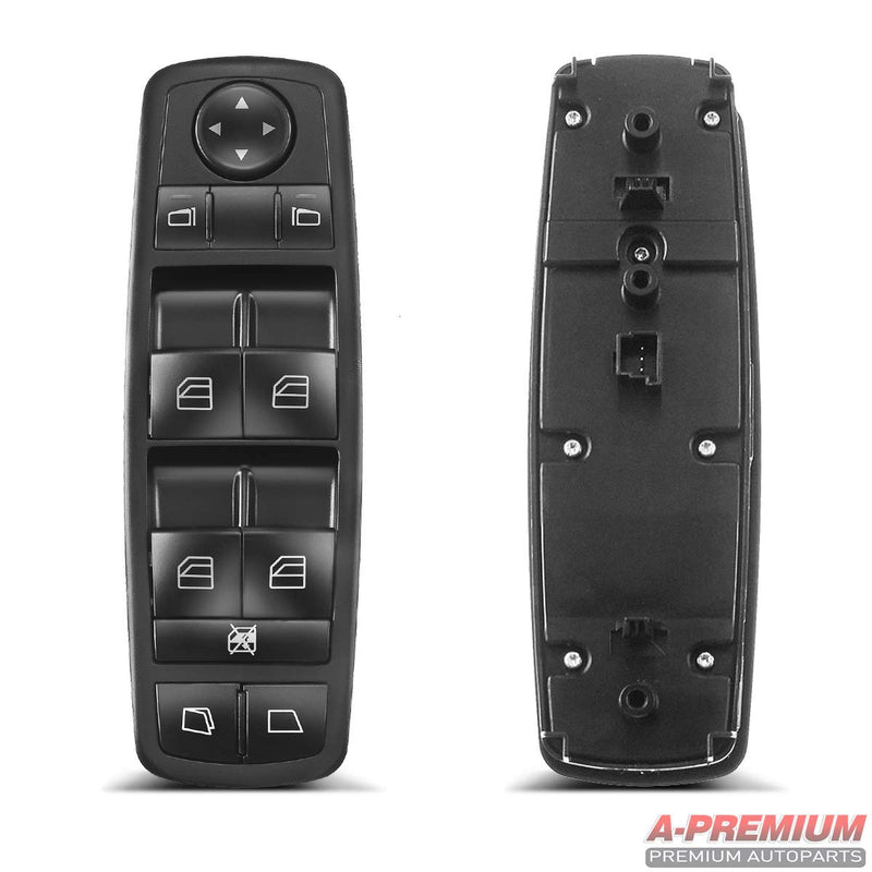 A-Premium Power Master Window Switch Replacement for Mercedes-Benz X164 W164 W251 GL320 GL350 GL450 GL550 ML320 ML500 R350 R500 Front Left Driver Side - LeoForward Australia