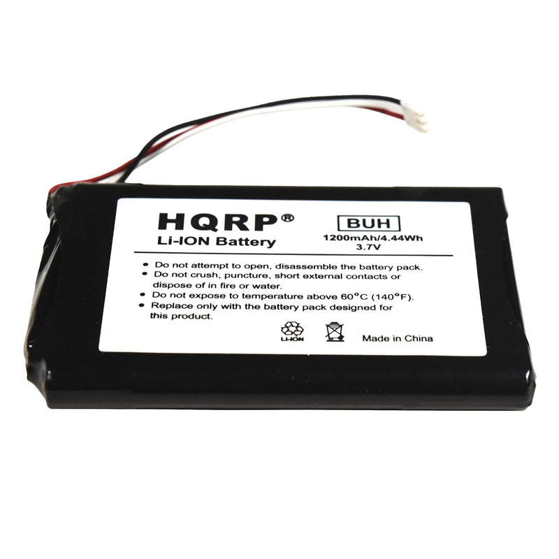  [AUSTRALIA] - HQRP 1200mAh Battery Compatible with Garmin 361-00035-03 Nuvi 2450 2450LMT 2455 2455LMT 2455LT 2460 2460LMT 2475 2457 2457LMT 2460 2460LT 2497 2497LMT 361-00051-01 361-00061-02 GPS Navigator