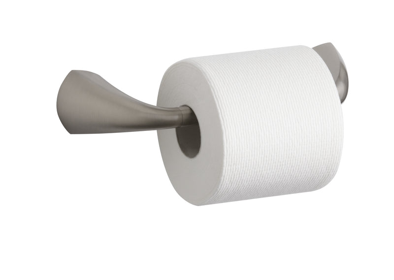 KOHLER K-37054-BN Alteo Pivoting Toilet Tissue Holder, Vibrant Brushed Nickel - LeoForward Australia