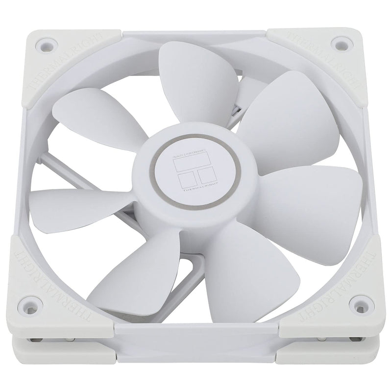  [AUSTRALIA] - Thermalright TL-R12W Case Fans, 120mm Case Fan, Long Life Bearing, Quiet Efficient Cooling,4 Pin PWM Fan-White