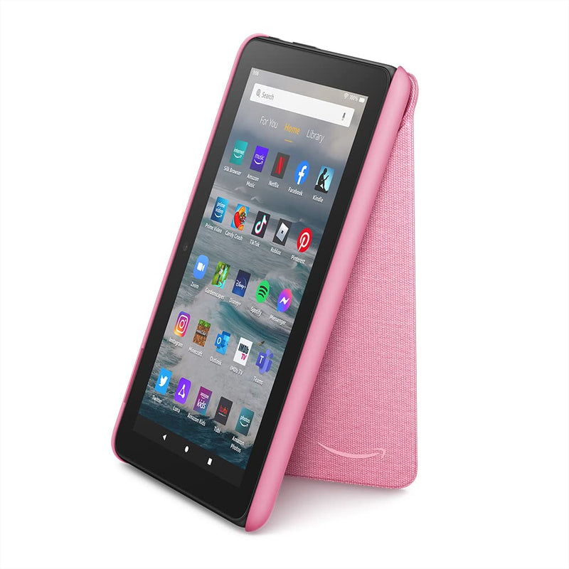  [AUSTRALIA] - Amazon Fire 7 Tablet Cover (Only compatible with 12th generation tablet, 2022 release) - Rose