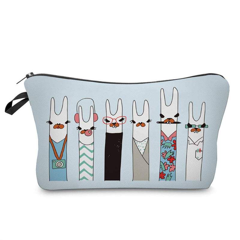 Llama makeup bag fun cartoon versatile purse (Llama-2) Llama-2 - LeoForward Australia