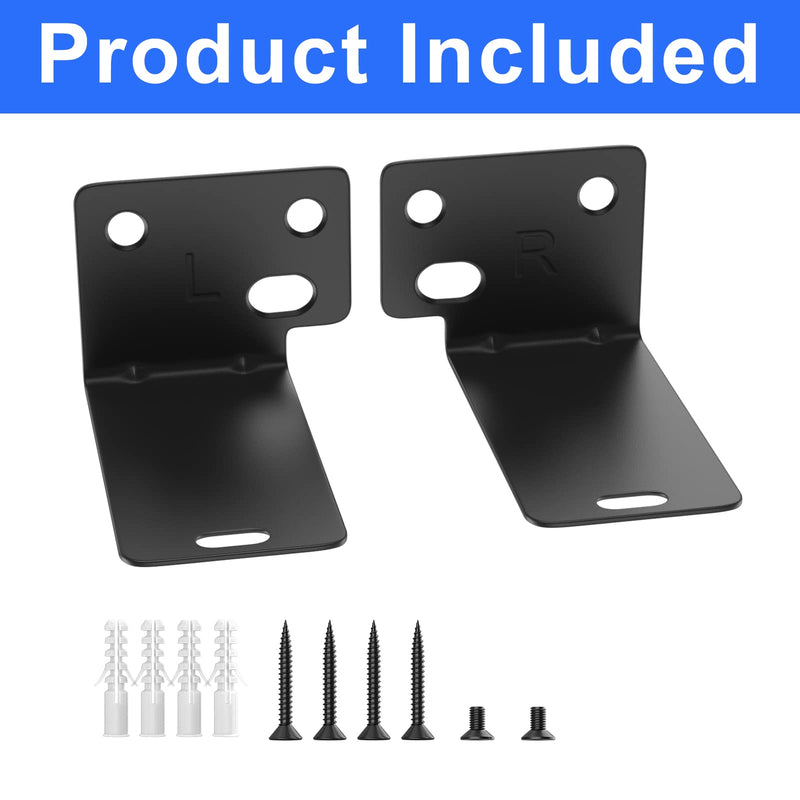  [AUSTRALIA] - Bedycoon Black Mounting Wall Bracket Compatible with Bose WB-300 Sound Touch 300 Soundbar Soundbar 500 Soundbar 700 Soundbar 900 Speaker