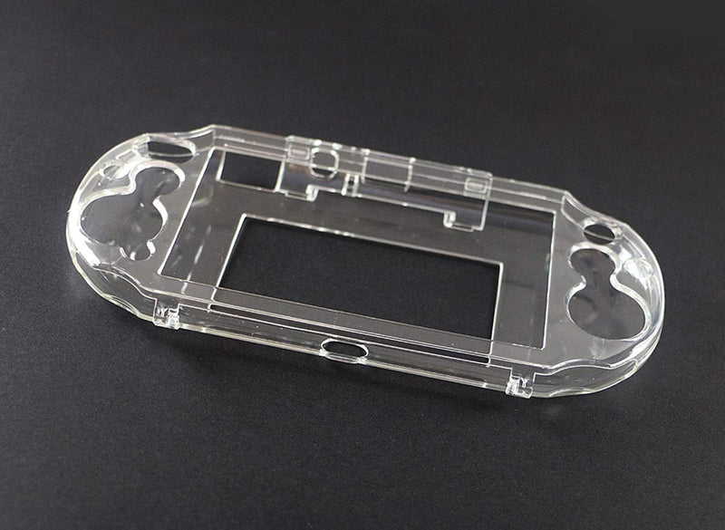  [AUSTRALIA] - Clear Hard Case Transparent Crystal Protective Cover Shell Skin for Sony psv2000 Psvita PS Vita PSV 2000 Crystal Body Protector