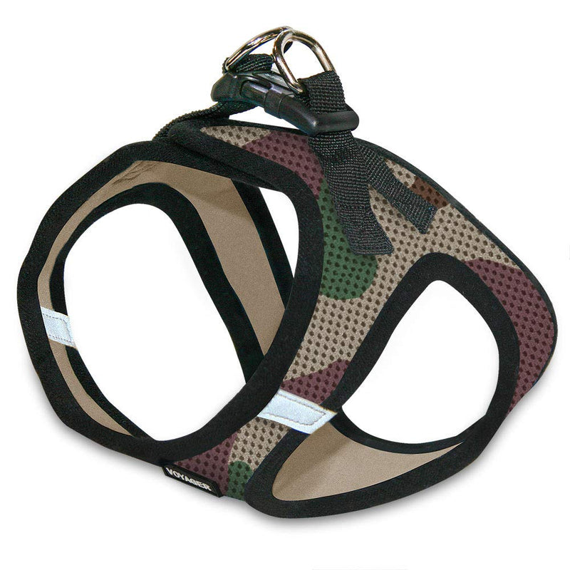 Voyager Step-In Air Dog Harness - All Weather Mesh, Step in Vest Harness for Small and Medium Dogs by Best Pet Supplies XS (Chest: 13 - 14.5") Army Base - LeoForward Australia