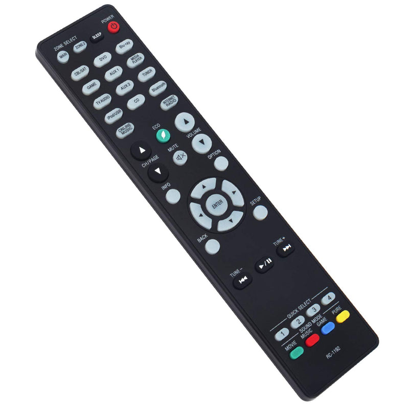 RC-1192 Replacement Remote Control Applicable for Denon AV Receiver AVR-X3100W AVR-X2100W AVR-X3200W AVR-S900W AVR-X2200W AVR-S910W AVR-X5200W AVR-X3300W - LeoForward Australia