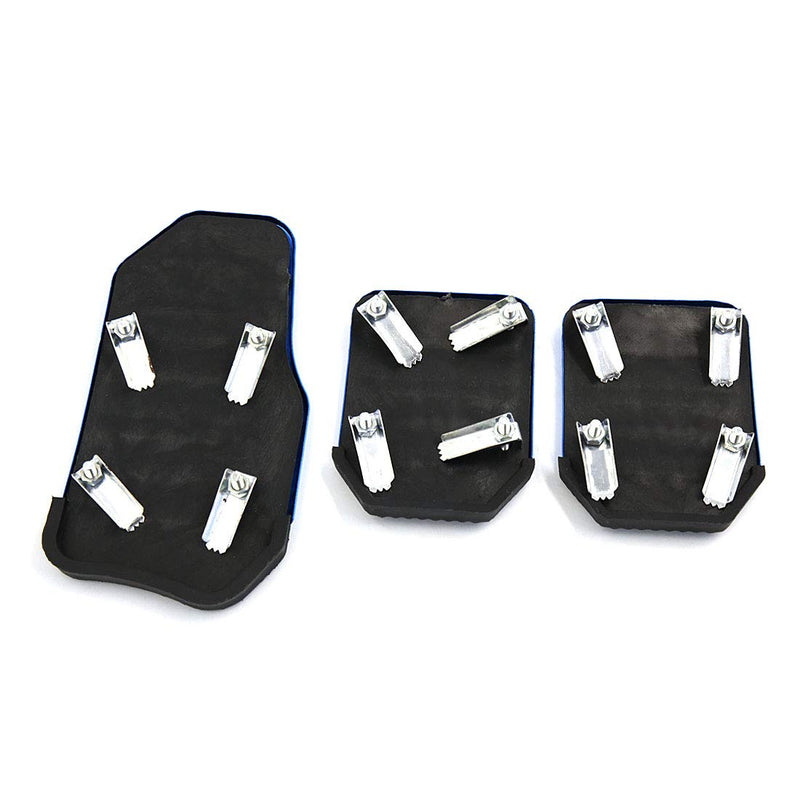  [AUSTRALIA] - uxcell 3 in 1 Universal Racing Sports Non-Slip Automatic Car Gas/Brake Pedals Pad Cover