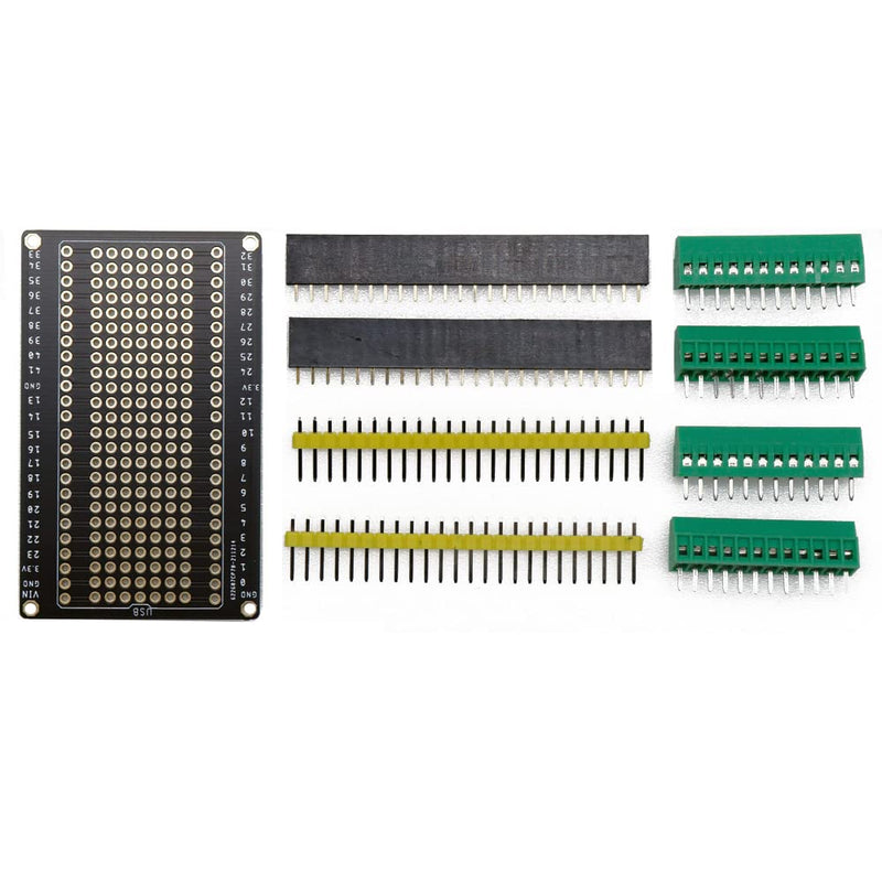  [AUSTRALIA] - Treedix Breakout Board Module with Pin Board for Teensy 4.1/3.5/3.6 Compatible with Arduino