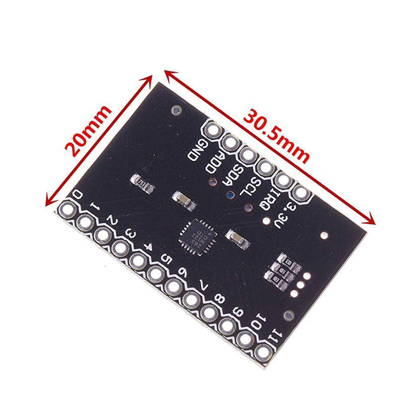  [AUSTRALIA] - HiLetgo 2pcs MPR121-Breakout-V12 Proximity Keyboard Touch Sensor Capacitive Touch Sensor