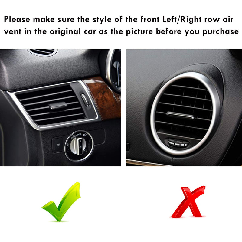 Moonlinks Compatible with Mercedes Benz Front Left Right Air Vent Clips Tabs, Front Row Air Grille Tabs Clip for W166 ML Class 2012-2015 GLE Class 2016-2019 X166 GL Class 2013-2016 GLS Class 2017-2019 - LeoForward Australia