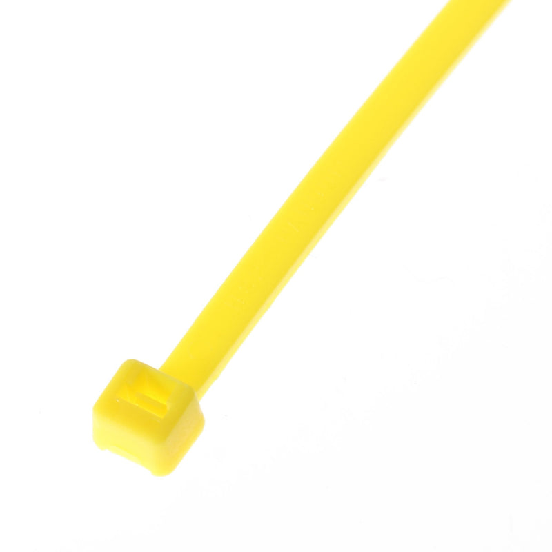  [AUSTRALIA] - Panduit PLT2S-C4Y Cable Tie, Locking, Standard, Nylon 6.6, 7.4-Inch Length, Yellow (100-Pack) 100-Pack