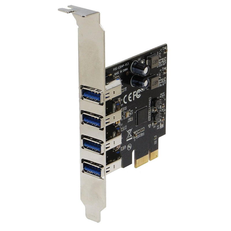  [AUSTRALIA] - Sedna - PCI Express USB 3.1 Gen I (5Gbps) 4 Port Adapter with Low Profile Bracket - Supports Windows, Linux and Mac Pro (2008 to 2012 Late Version), no Need Power Connector