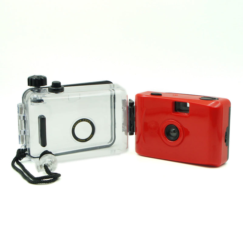  [AUSTRALIA] - Film Camera,Reusable,Focusfree,135Film Camera,Use 35mm Film(red) red