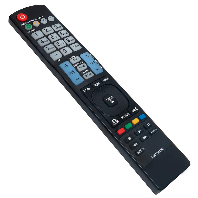 AKB72914207 Replace Remote Control Applicable for LG TV 50PJ350C 32LD550 42LD550 46LD550 52LD550 47LD650 55LD650 32LD550UB 42LD550UB 46LD550UB 52LD550UB 55LD650UA 47LD650UA 50PJ350CUB 42LE5300 42LD450 - LeoForward Australia