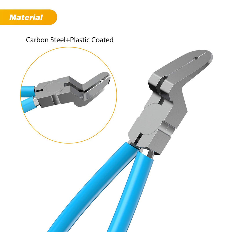 GOOACC Mutipurpose Diagonal Cutting Pliers,Stainless Steel Car Push Retainer Rivet Trim Clip Pry Puller,Rivets Assortments Fastener Cutter Puller Tool - LeoForward Australia