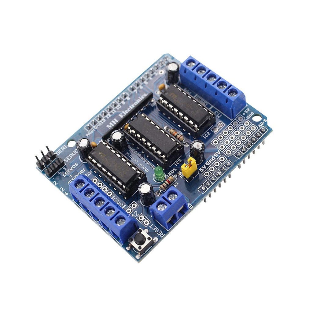  [AUSTRALIA] - OCESTORE L293D Motor Drive Shield Expansion Board Compatible with Duemilanove Mega UNO R3 AVR