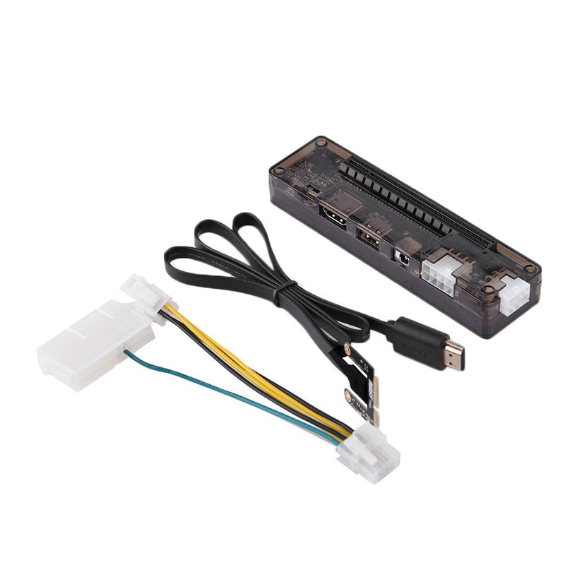  [AUSTRALIA] - Laptop External Independent Video Card Dock,for Mini PCIE,Expresscard,6Pin+8Pin Interface Output,Without Power Supply PCI-E