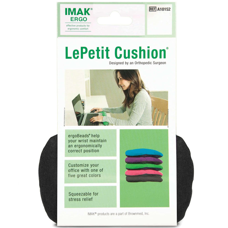 Imak Le Petit Mouse Cushion, Black - LeoForward Australia